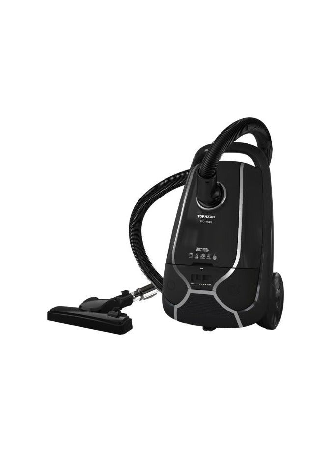 Compare TORNADO Vacuum Cleaner 1800 Watt HEPA Filter Black TVC1800EB 220 W TVC1800EB black at KSA Price
