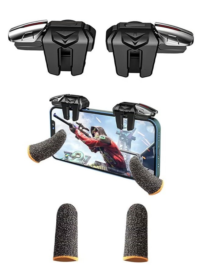 Mobile Game Controller Trigger, 6 Finger Game Trigger,…