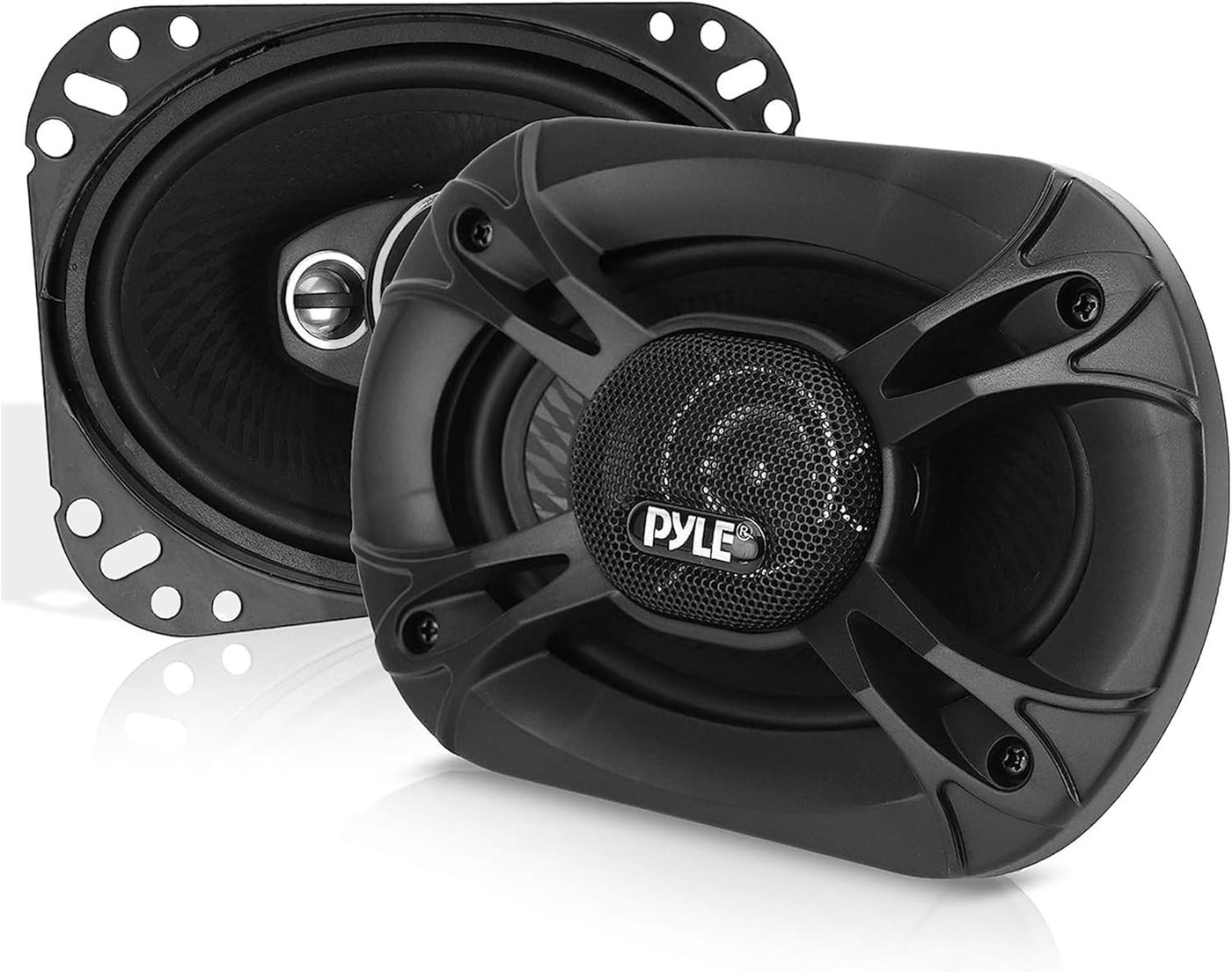 Compare Pyle 4 Way 6x9 Inch 500 Watt Quadriaxial Loud Pro Audio Universal Quick Replacement Component Sound Speaker at KSA Price