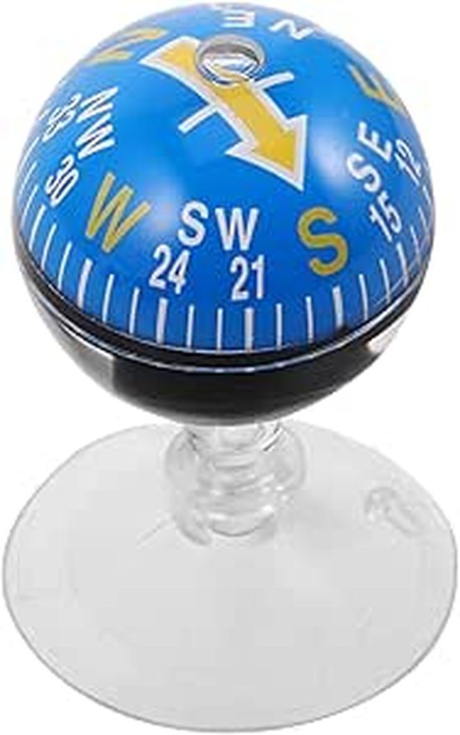 Mini 38mm Vehicle Car Compass With Suction Cup…