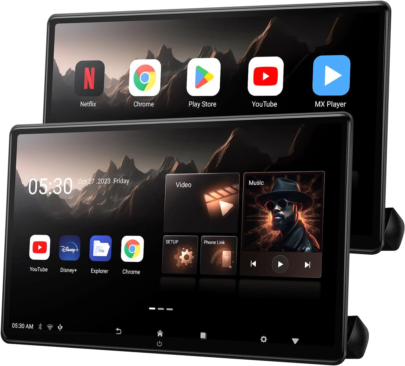 Seventour 15.6 Inch 4K Android Portable Car…
