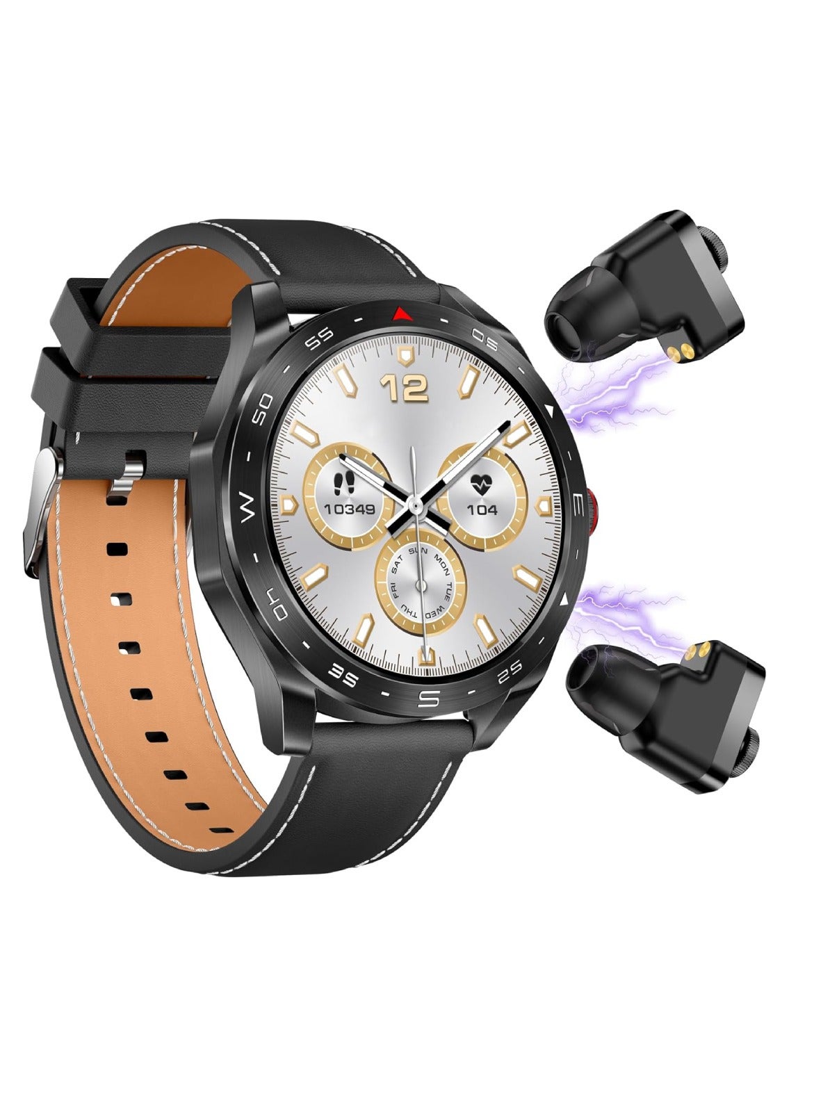 ST 5 Smart Watch With Built-In Speaker HD…