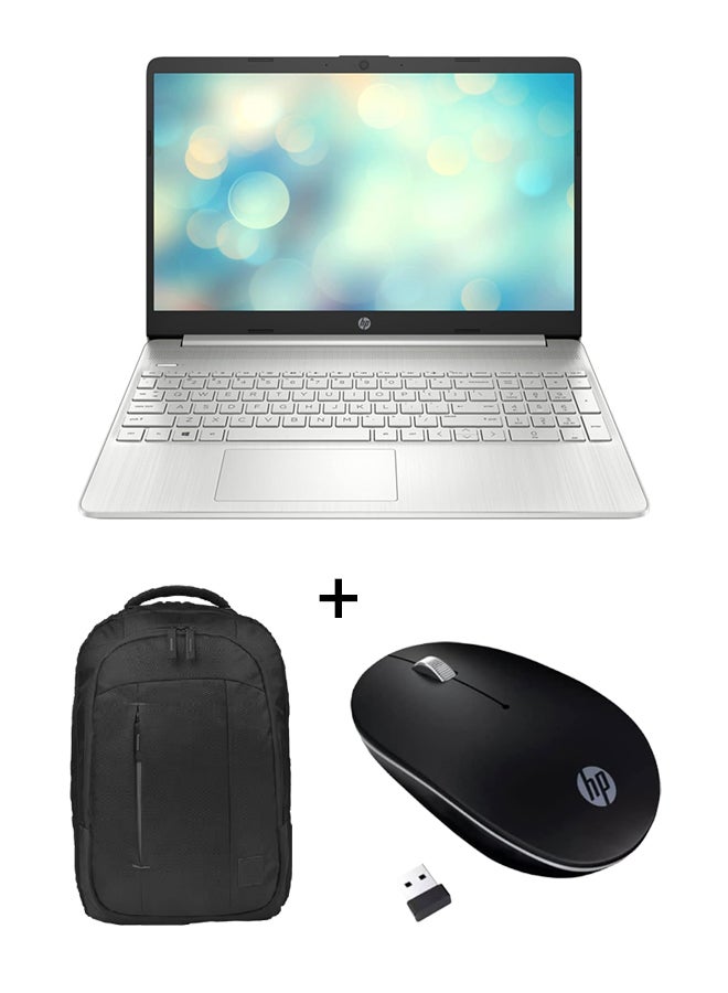 Compare 15S Upgraded Version Laptop With 15.6Inch Display, Corei7 1255U Processor8GB RAM512GB SSDWindows 11 With Delta Backpack 15.6Inch Y4A67LA + Wireless Mouse EnglishArabic Silver at KSA Price