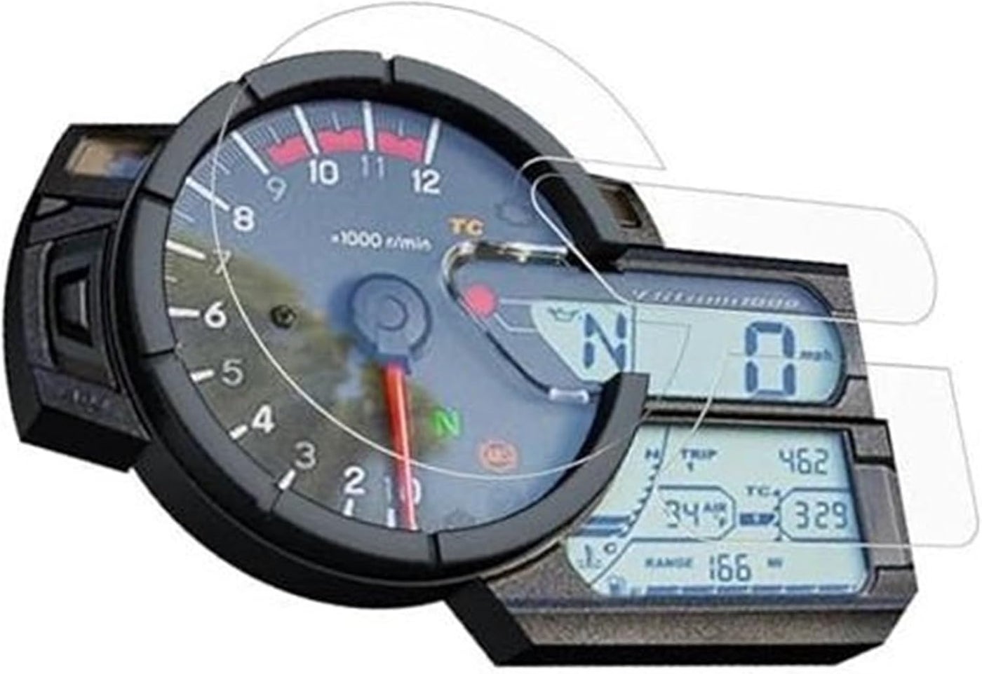 Wivplex Motorcycle Instrument Cluster Screen Protector