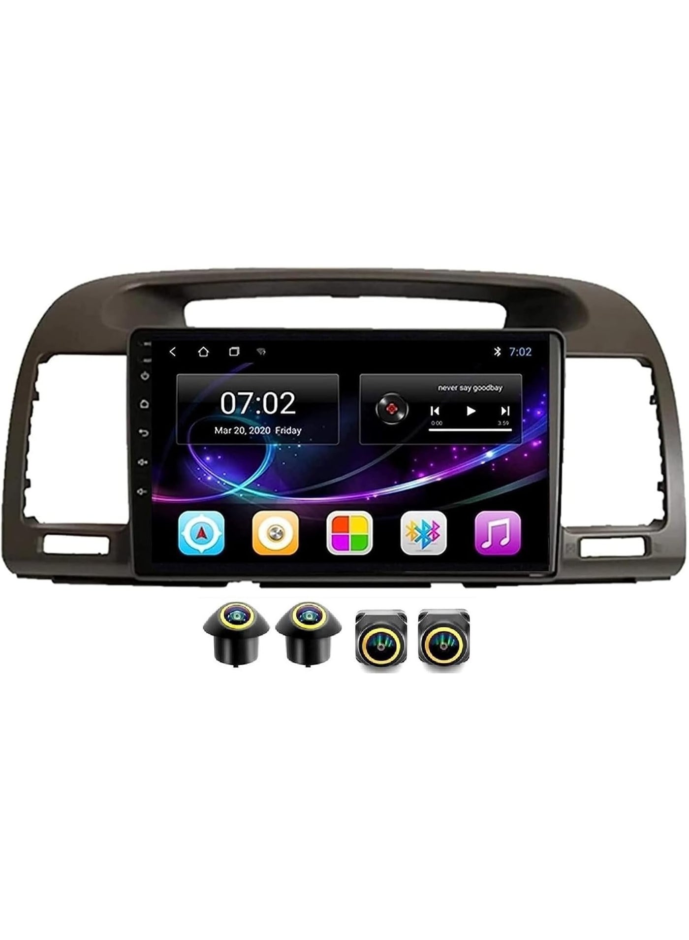 Compare Android Car Stereo for Toyota Camry 20012006 4GB RAM 64GB ROM Support Carplay, MLink WiFi BT, Radio GPS, 9 Inch IPS.QLED, Screen with 360D Camera Included at KSA Price