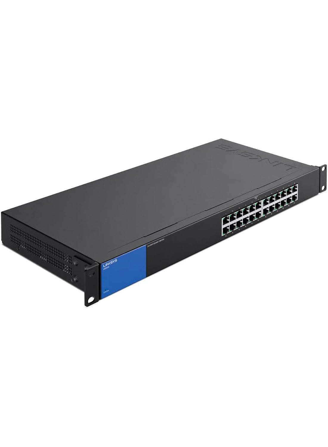 Compare LGS124: 24Port Business Gigabit Ethernet Unmanaged Switch, Rack Mount, Computer Network, Wired Connection Speed to 1,000 Mbps Black, Blue at KSA Price
