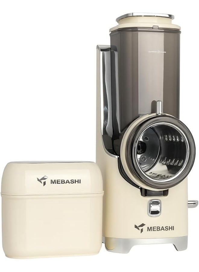 Compare MEBASHI Electric Salad Maker, 80W, 7 Interchangeable Blades, Dual Feed Ports, Safety Sensor, MESM1001C at KSA Price