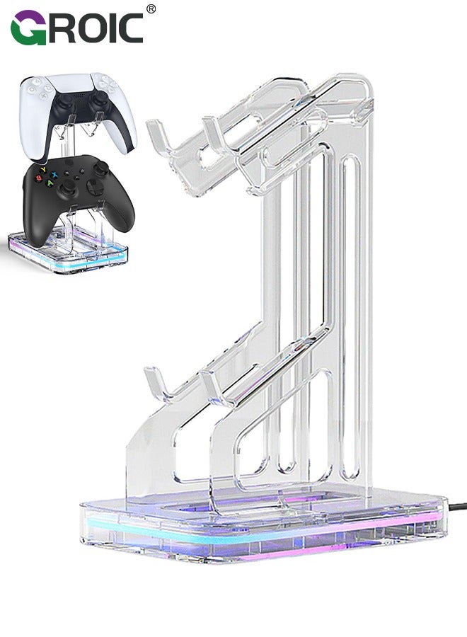 Compare Gamepad Display Stand, Easy Installation Tabletop Display Rack with Charging Hole, Perfect Display and Organization Gaming Controller Holder for Storage, Organization & Display at KSA Price