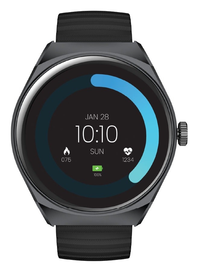 Compare Seeken Gravity Next Gen 2 Smart Watch | Smart Watches for Men | Watches for Women | Bluetooth Calling & Health Monitoring | 1.38 TFT Display | IP67 Waterproof | Long Battery Life | Black at KSA Price