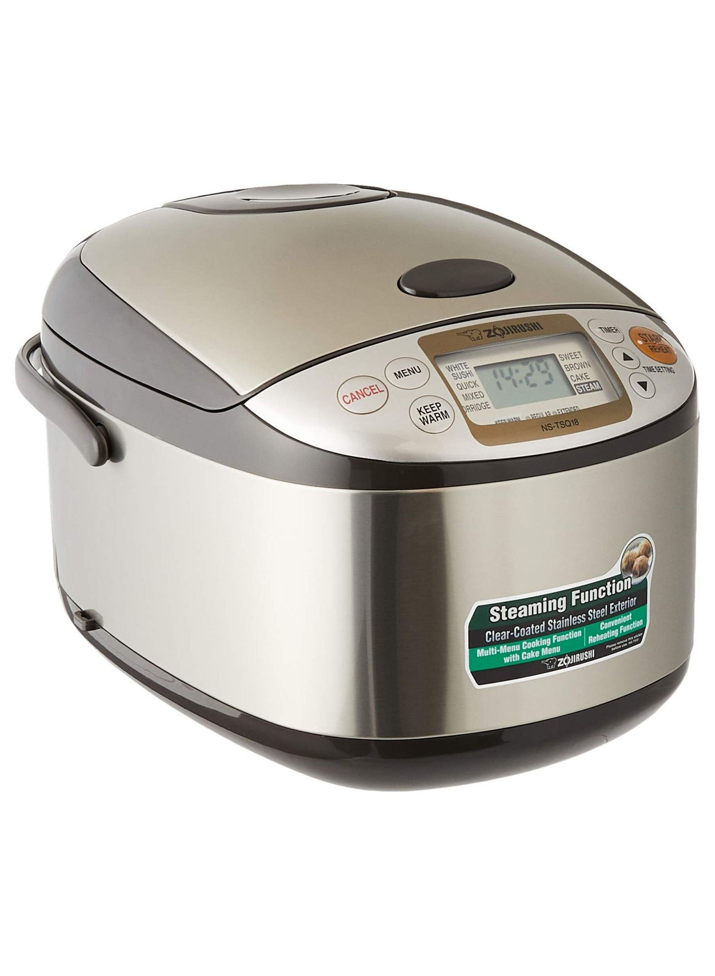 Zojirushi NS-TSQ18 Rice Cooker – Micom Technology,…