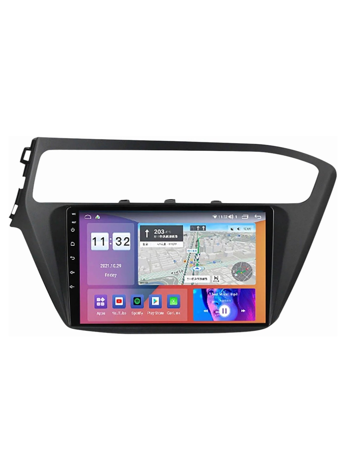 Compare Android Car Stereo for Hyundai I20 2014 2015 2016 2017 2018 2GB RAM 32GB ROM 9 Inch Support Apple Carplay, MirrorLink WiFi BT, IPS Touch Screen with AHD Camera Included at KSA Price