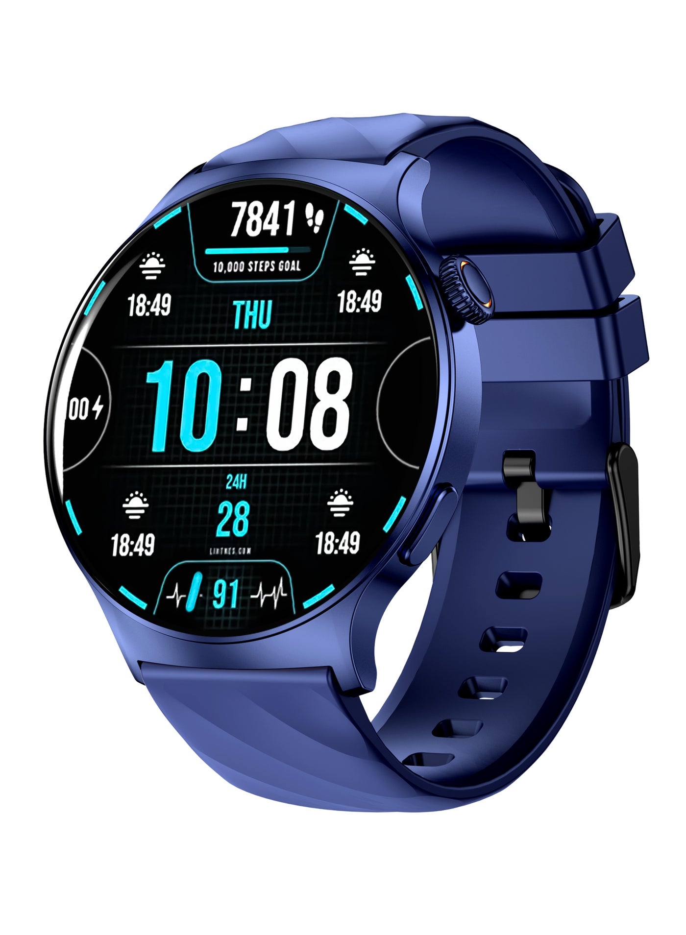 Compare Smart Watch 3 Pro  1.43” AMOLED Display, Bluetooth Calling, Fitness Tracker, Sports Modes, Heart Rate & Sleep Monitor, IP68 Waterproof, 250mAh Battery, Compatible with Android & iOS at KSA Price