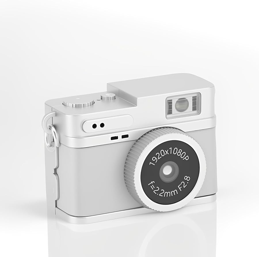 Vbestlife Mini Keychain Camera 1080P FHD Retro…