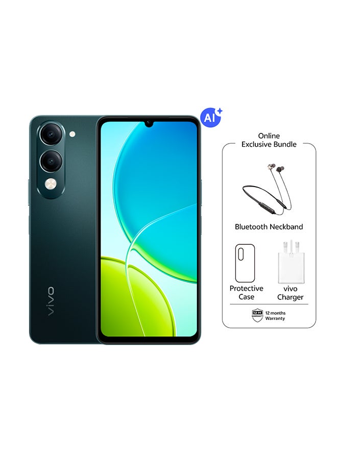 Y04s AI 4G Dual SIM Jade Green 6GB RAM…