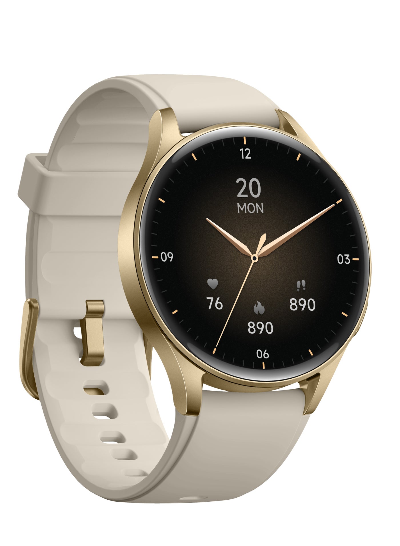 GRABIT G-GLITZ Smartwatch – 1.32” AMOLED, Voice, Bluetooth…