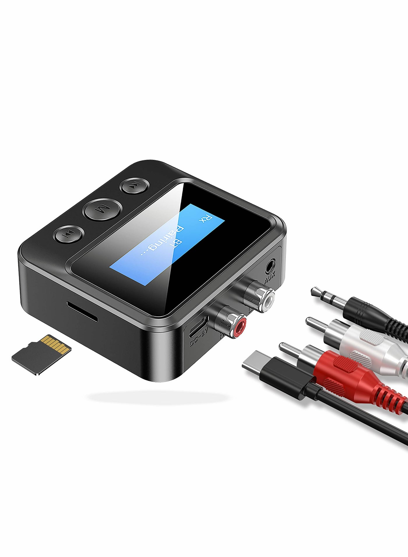 Bluetooth Transmitter, 2-in-1 Transmitter Receiver,…