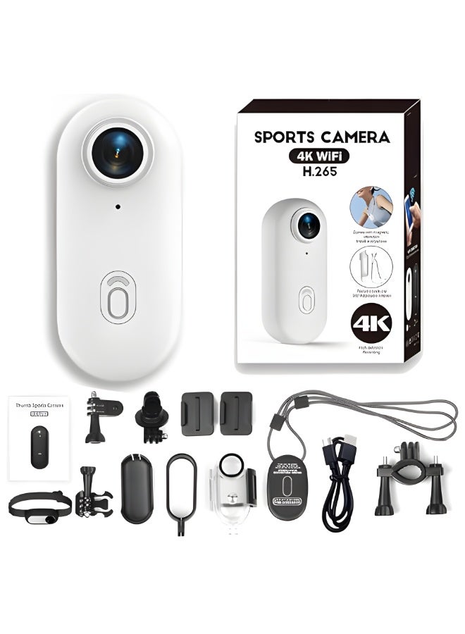 4K Sports Camera with Magnetic Mount & IPX7…