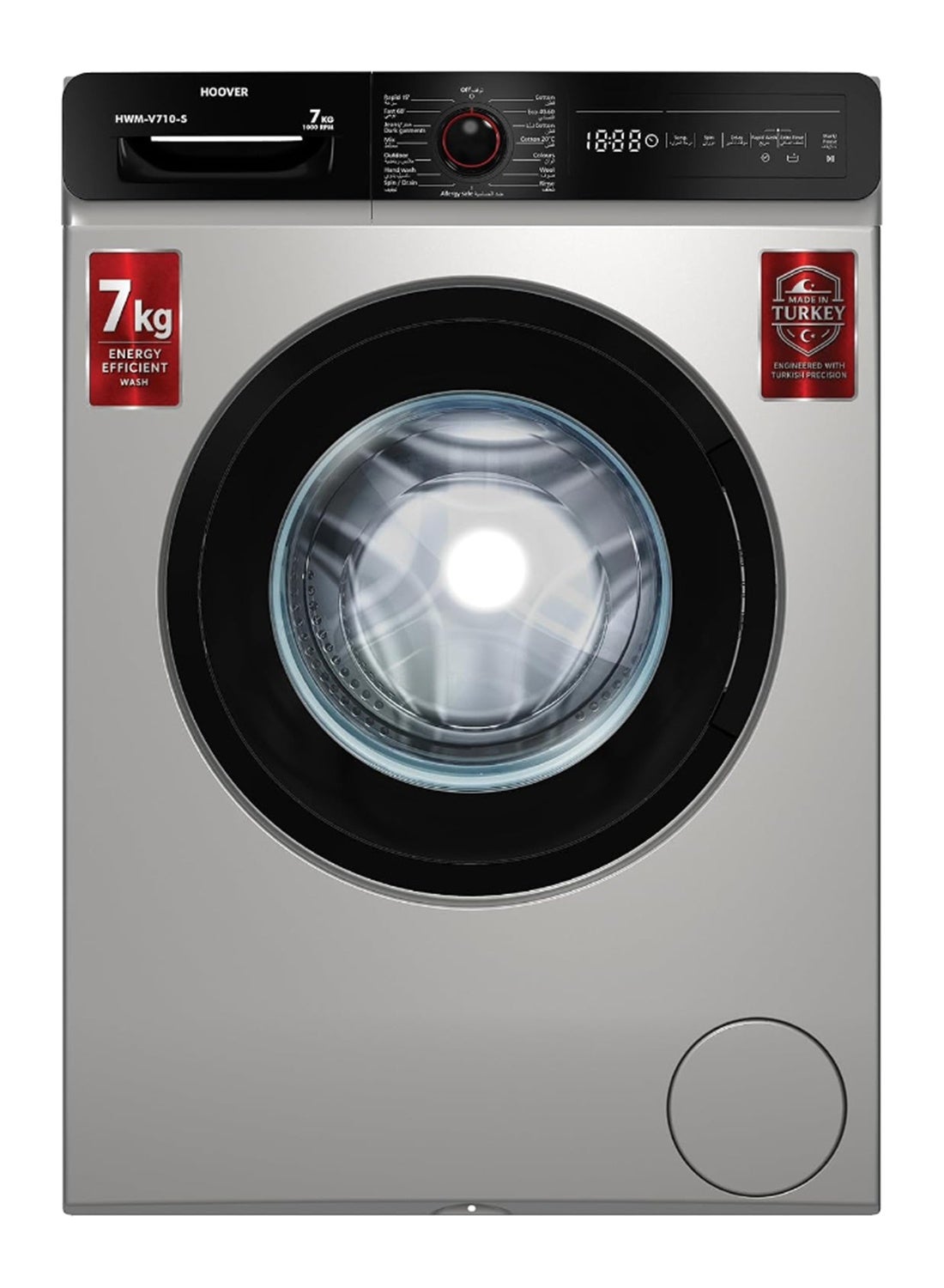 7Kg Front Load Washing Machine, Fully Automatic,…