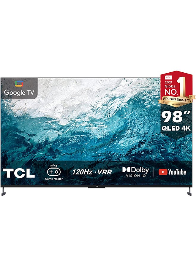 98 Inch 4K Ultra HD QLED Smart TV, Google…
