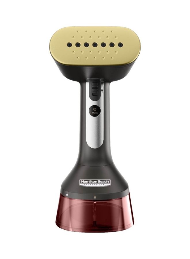 Compare Professional Handheld Garment Steamer With Fabric Brush And 28GMin Powerful Steam Flow, 2 Steam Modes, Ergonomic Handle, 6Ft Cord 300.0 ml 1740.0 W 11590ME Maroon at KSA Price