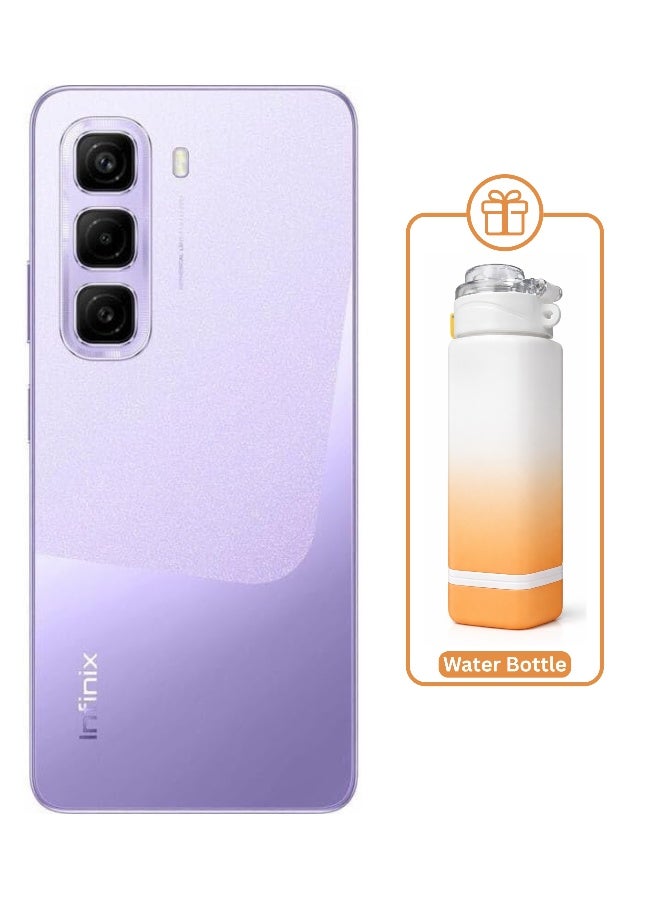 Compare Hot 50 Pro Dual SIM 256GB Dreamy Purple 8+8GB RAM 4G + Infinix Water Bottle  Middle East Version at KSA Price