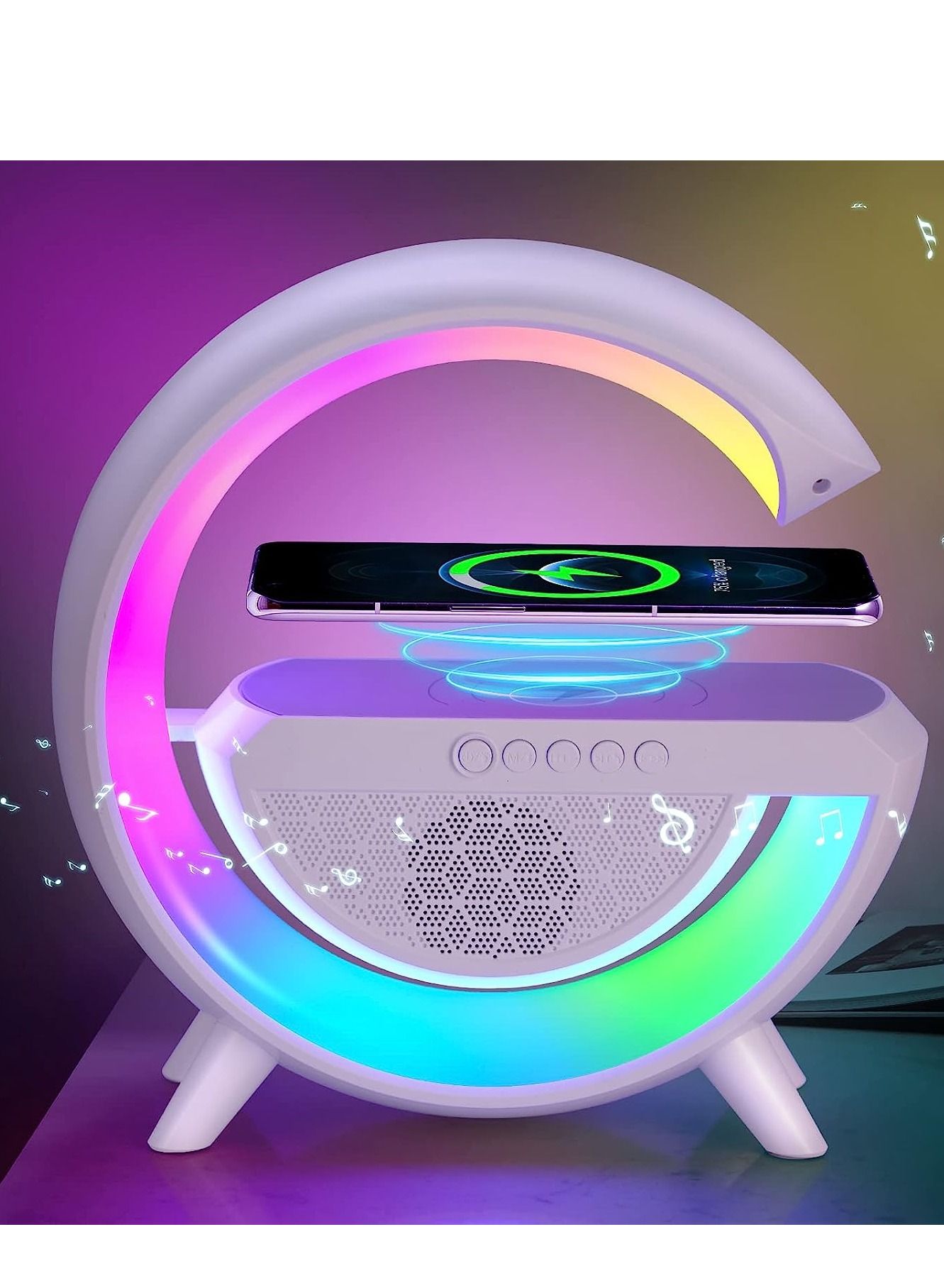 Wireless Charger Atmosphere Lamp, Portable LED…