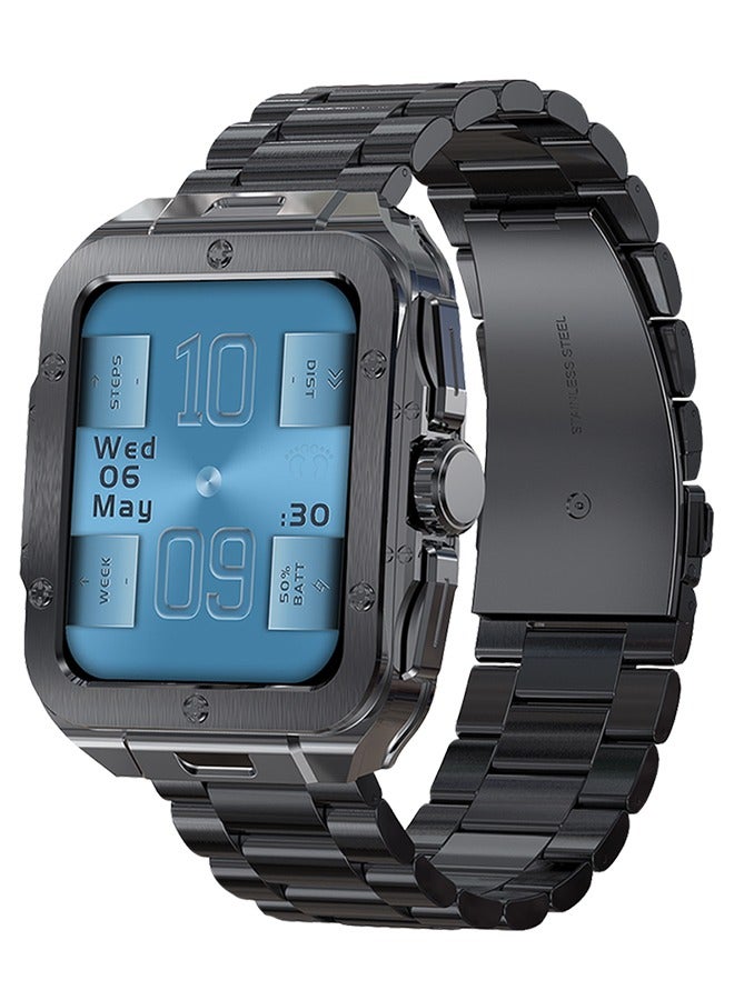 Compare Smart Watch for Men, Bluetooth Calling Fitness Tracker with Heart Rate Blood Oxygen Monitor IP68 Waterproof Classic Men Sports Watch for iOS Android at KSA Price