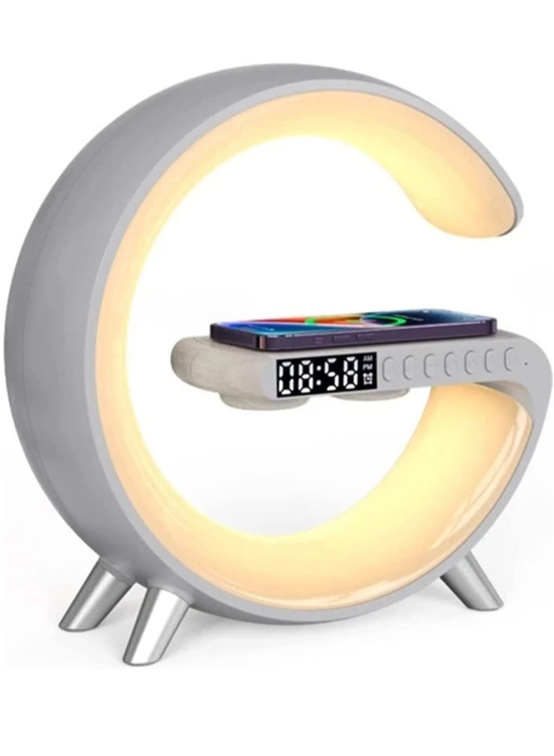 Wireless Charger Atmosphere Lamp, RGB Color Changing…
