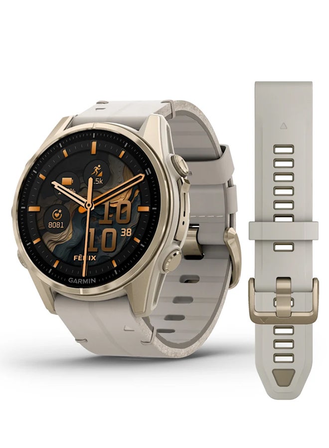Fenix 8 - 43MM - Up To 29 Days Battery…