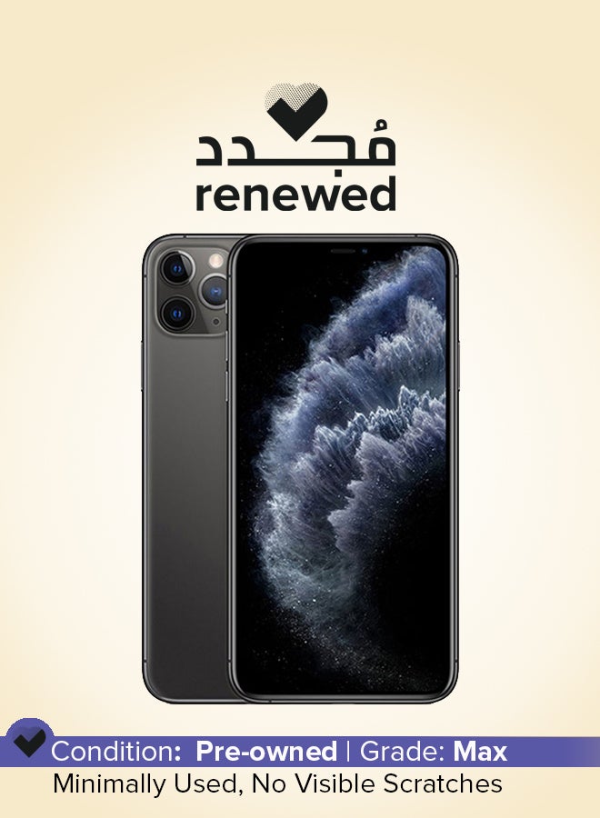 Compare Renewed  iPhone 11 Pro Max 256GB Space Grey 4G With Facetime  International Version at KSA Price