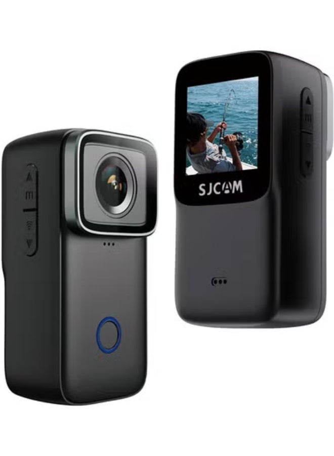 Compare SJCAM C200 Mini Action Camera 4KHD Handheld Portable Lightweight 40M Underwater Waterproof Camera with Stabilization, 154° FOV Zoom Lens, Action Cam for Helmet, Bicycle, Vlogging at KSA Price