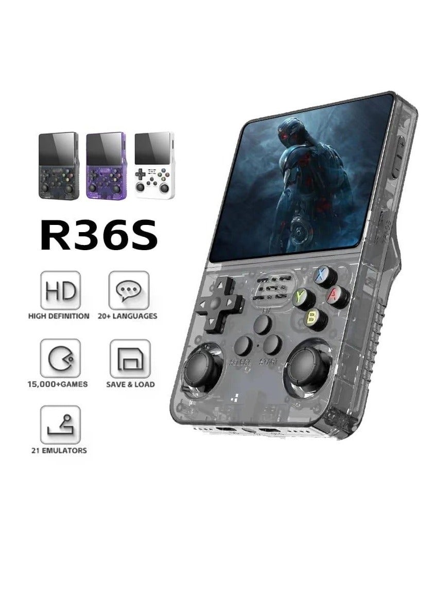 Pocket Retro Gaming Console R36S – 3.5? IPS HD Screen,…