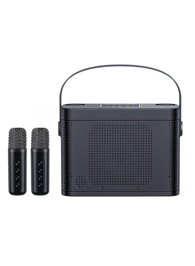 Compare 120W High Power Wireless Portable Microphone Bluetooth Speaker Sound Family Party Karaoke Subwoofer Boom box caixa de som Ys219.Black at KSA Price