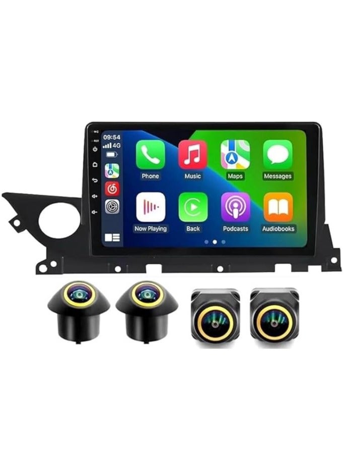 Compare Android Car Stereo for Mazda 6 20192022 4GB RAM 64GB ROM Support Carplay, MLink WiFi BT, Radio GPS, 9 Inch IPS.QLED, Fast interface, Touch Screen with 360D Camera Included at KSA Price
