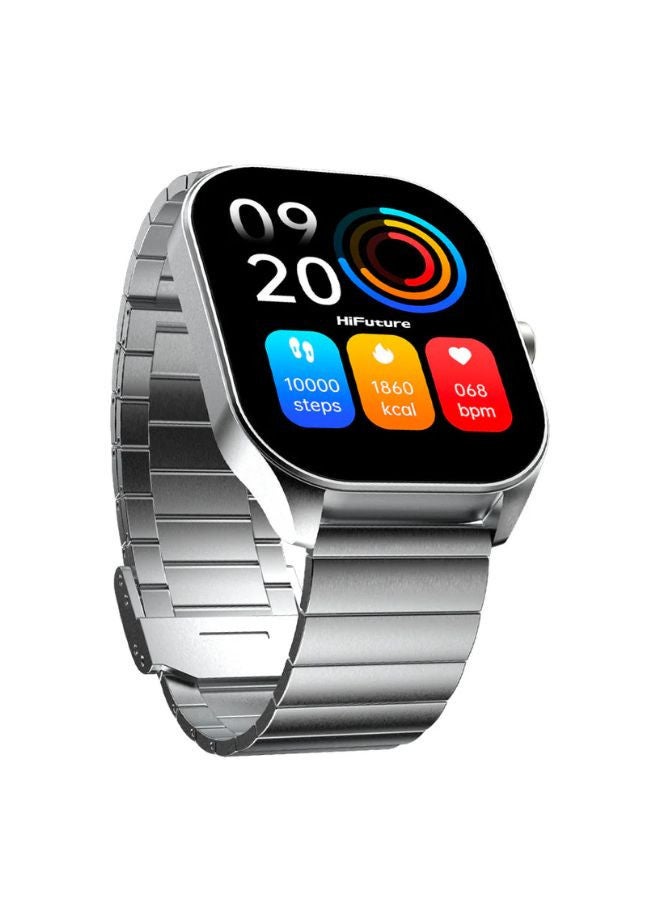 Compare FutureFit Apex Stainless Steel Smart Watch, 2.04 Inch Display, Black at KSA Price