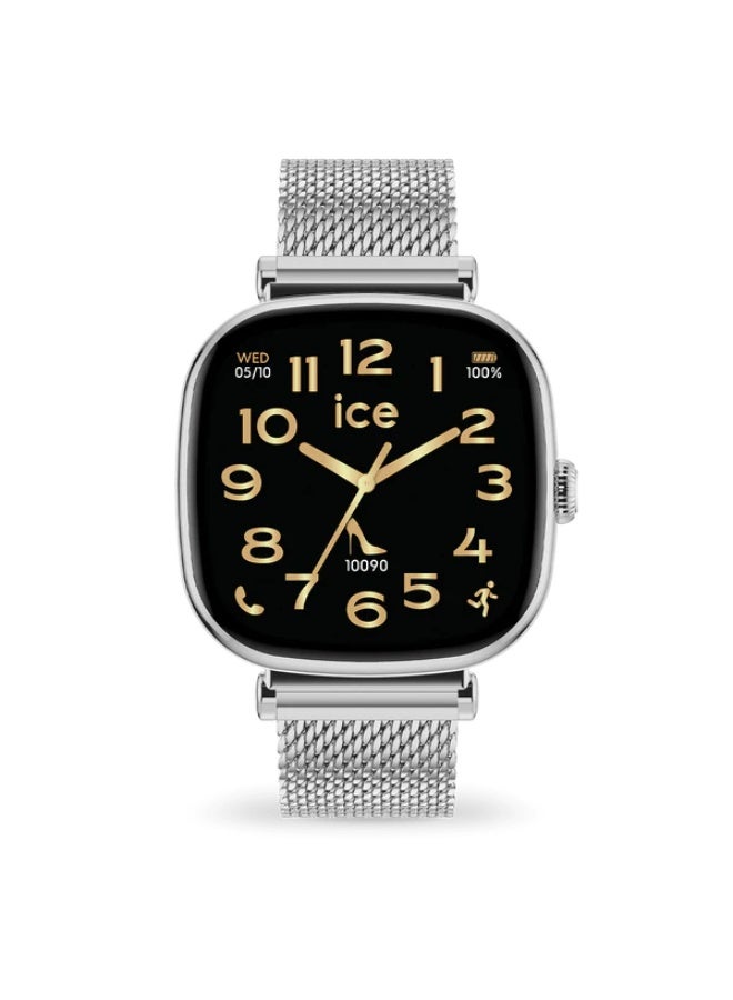 Compare ICE smart SQ 2.0 Square 1.70 Silver Milanese 025820 at KSA Price