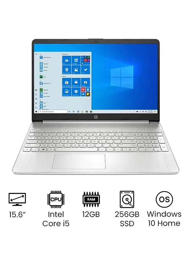 Compare 15dy2056ms Upgraded Version Laptop With 15.6Inch Full HD Display, 11th Gen Core i51135G7 Processor12GB RAM256GB SSDIntel Iris Xe GraphicsWindows 10 Home International Version EnglishArabic Silver at KSA Price