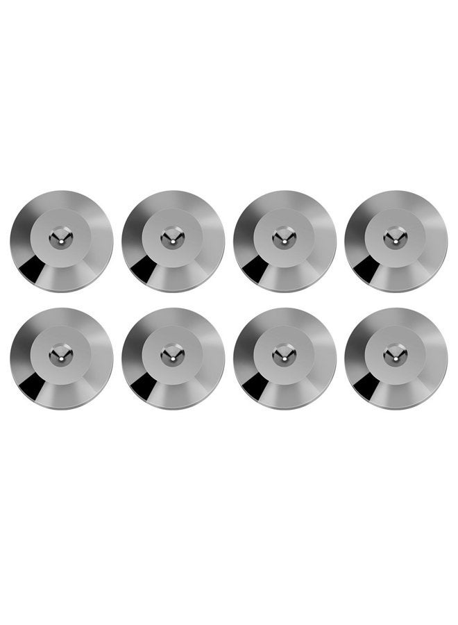 Compare 8 Pcs 25 x 4mm Universal Copper Speaker Spikes Pads Speaker Shock Base Pad Isolation Stand Feet Cone Base Mats Floor DiscBlack at KSA Price