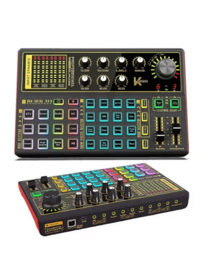 Professional Audio Mixer, K300 Live Sound Card and…