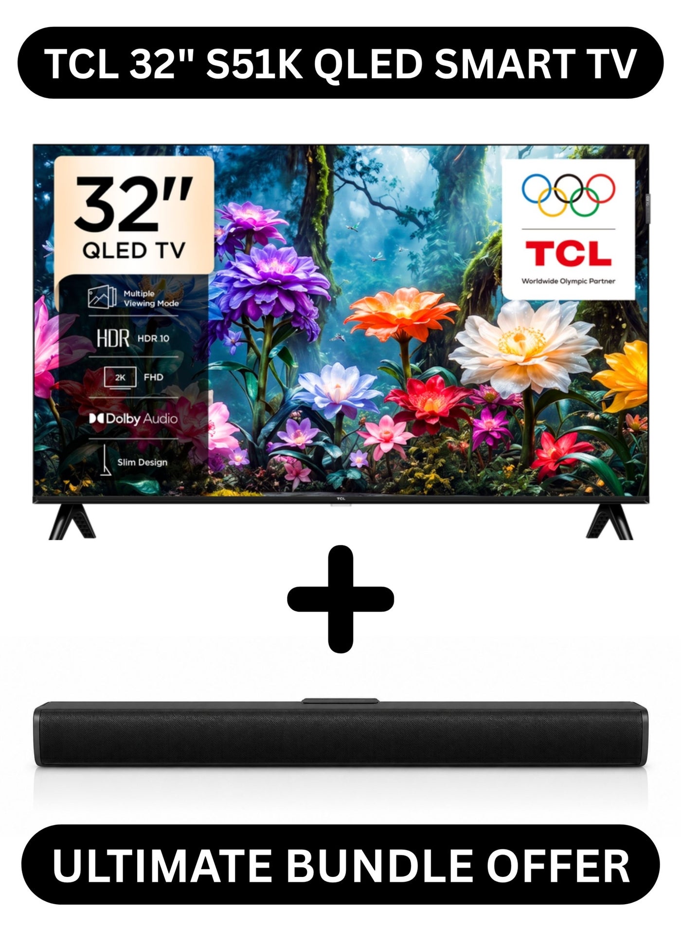 TCL 32 Inch S51K Full HD QLED Google TV…