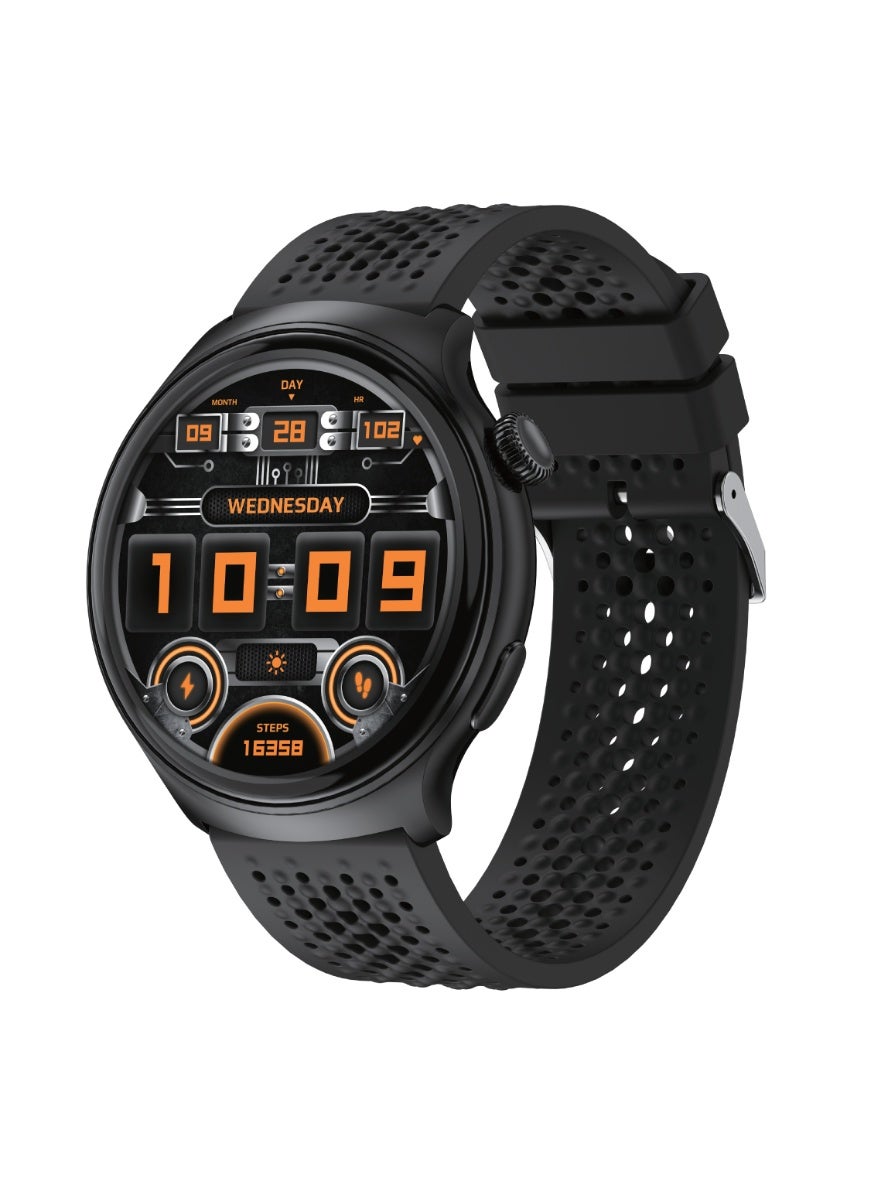 Compare Fusion  AI Voice Control, Bluetooth Calling, IP68 Waterproof, 1.39” Touch Screen, Health Monitoring 2 Straps Included at KSA Price