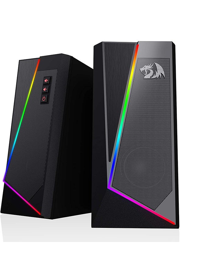 GS520 Anvil RGB Desktop Speakers, 2.0 Channel…