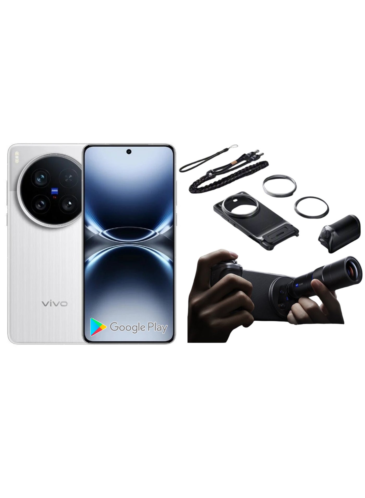 Vivo X200 Ultra Silver 1TB 16GB RAM Cell Phone…
