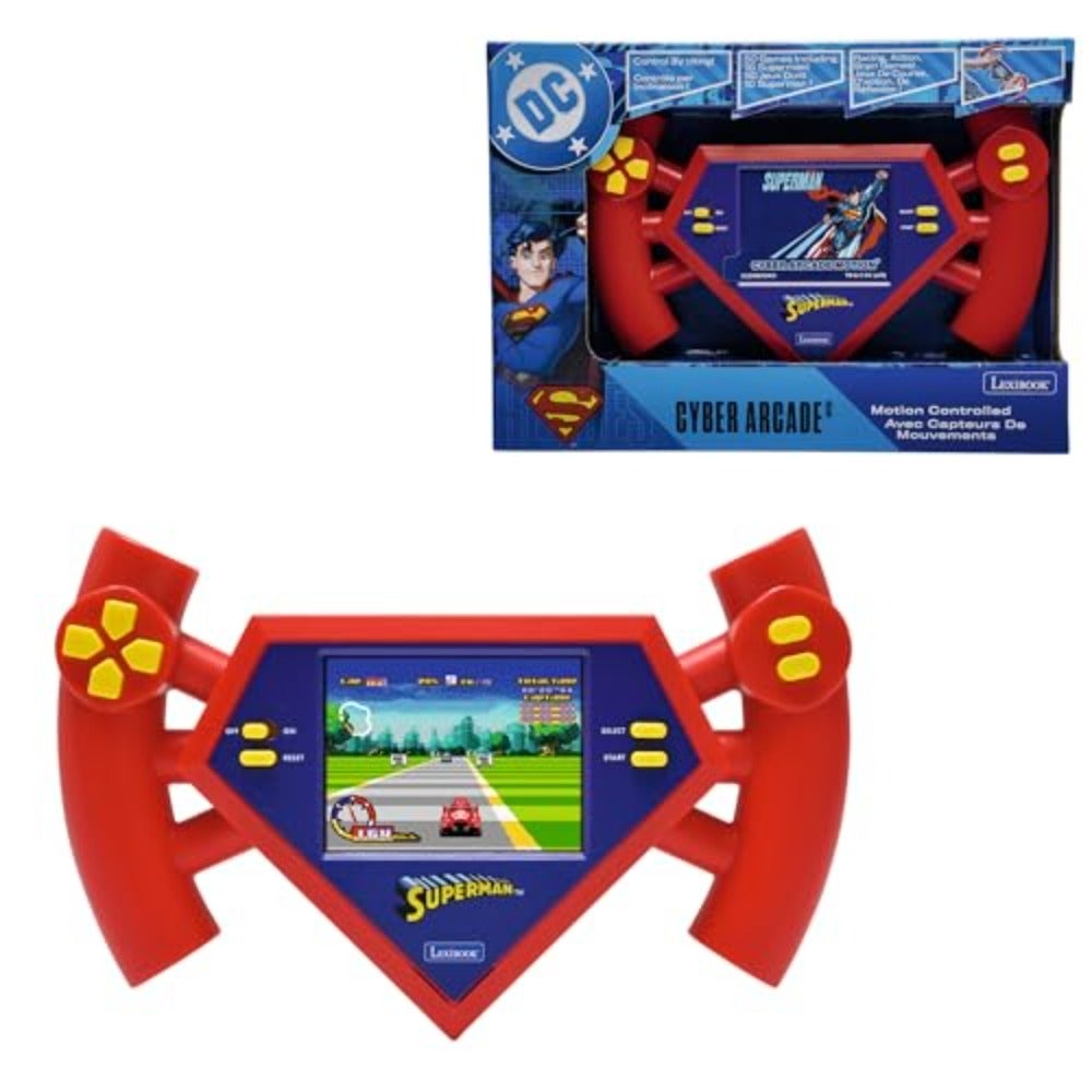 Compare Cyber Arcade Console compact and portable, 50 games, color LCD screen, battery powered, JL3180SU at KSA Price