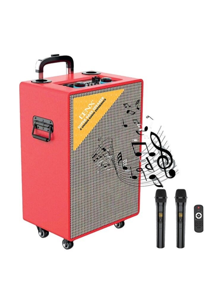 DX716 Portable Bluetooth Party Box Speaker with…