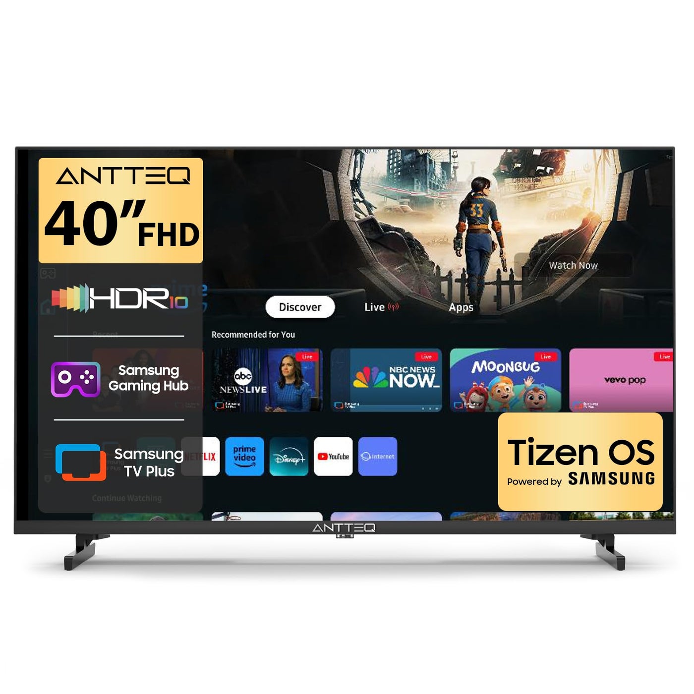 Antteq 40 Inch Smart TV, 40