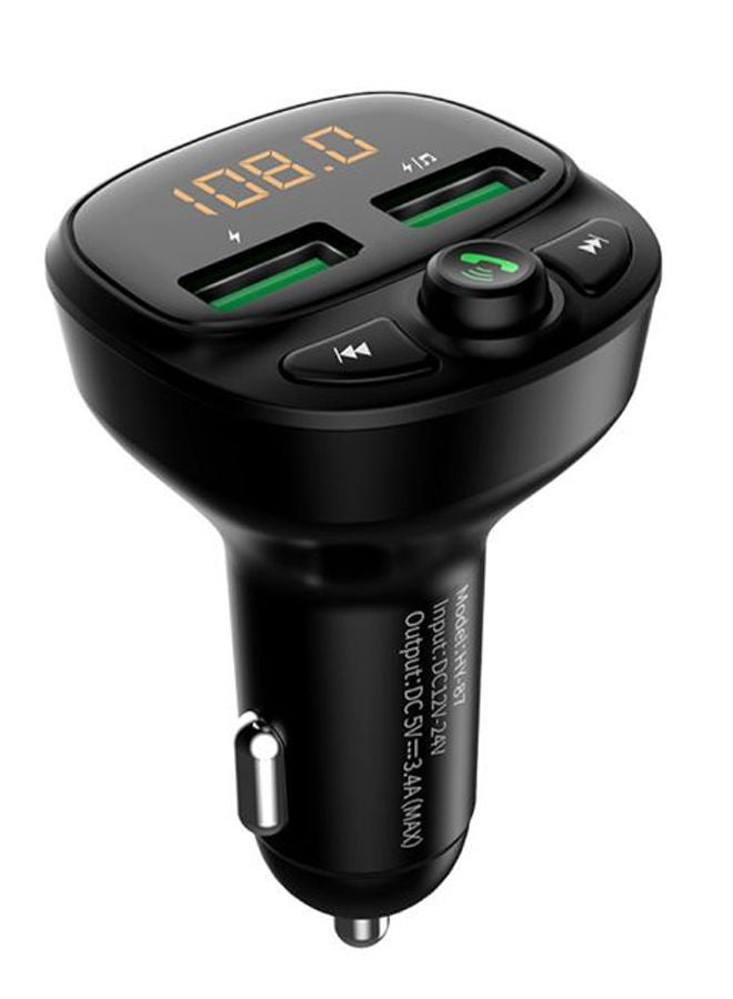Compare Dual USB Car Music Radio Adapter at KSA Price