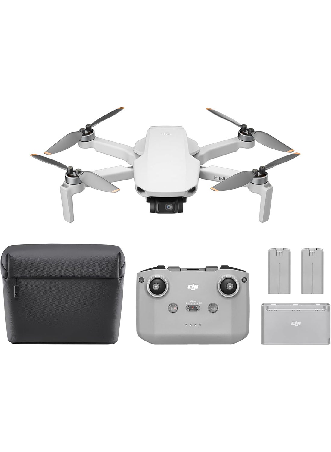 Compare Mini 4K Fly More Combo, Drone with 4K UHD Camera for Adults, Under 249 g, 3Axis Gimbal Stabilization, 10km Video Transmission, Auto Return, 3 Batteries for 93Min Max Flight Time, QuickShots at KSA Price