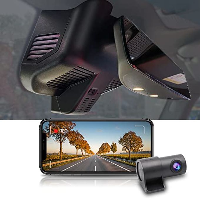 Compare Front 4K+Rear 1080P Dash Cam Adapts For MercedesBenz GClass 20192024 G550 Hd26166With 10 Vents, Oem Look, Dual Hd Video, Wifi & App, Loop Recording, GSensor, Easy To Set, 128Gb Card at KSA Price
