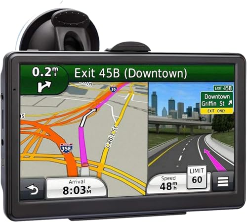 GPS Navigation for Car, 2025 Map 7 inch…
